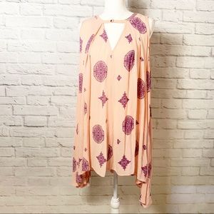 Womens Free People Tree swing tunic dress Medium